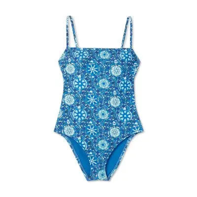 RHODE Women's Medium Coverage One Piece Swimsuit Swimwear