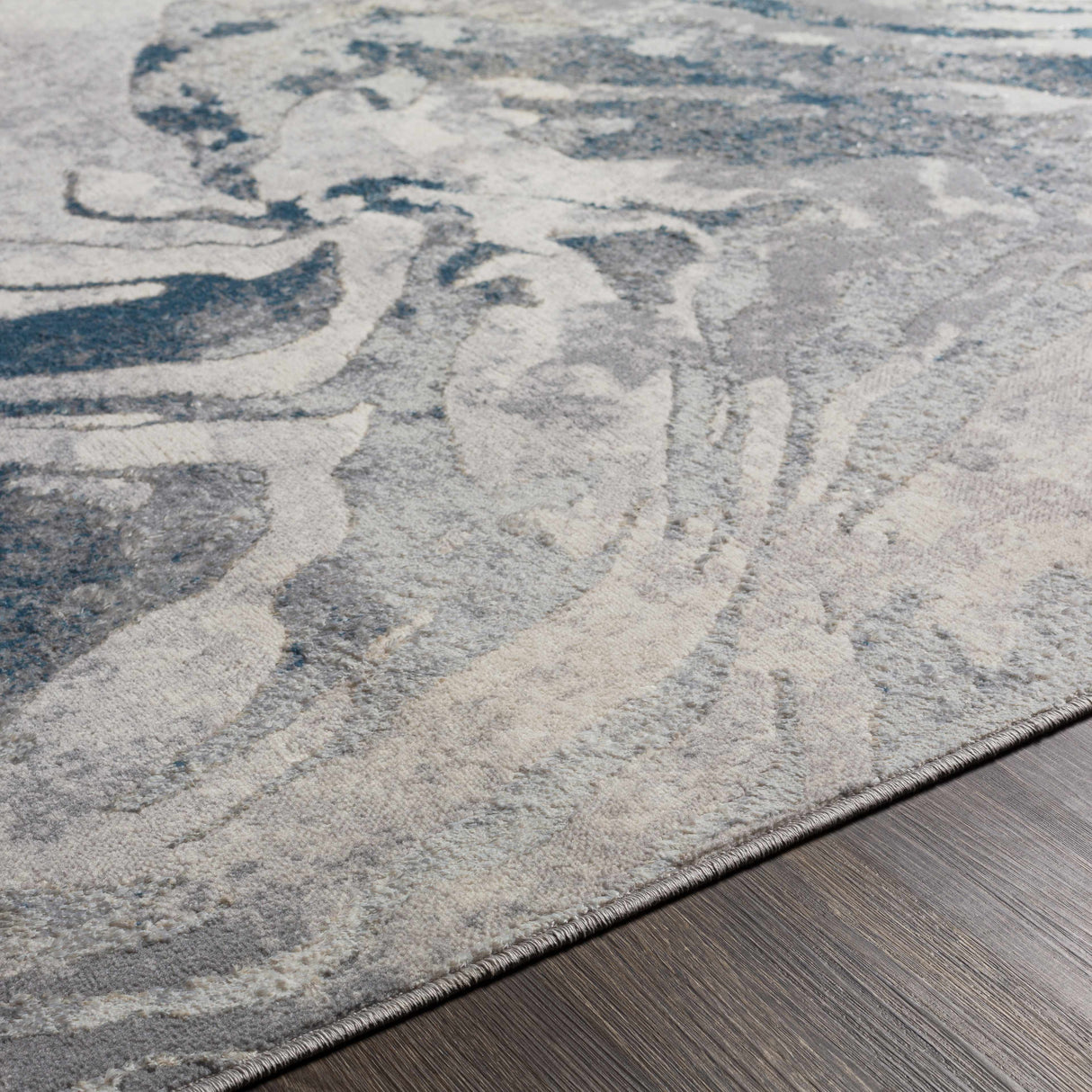 Rosthern Blue Marble Rug - Clearance