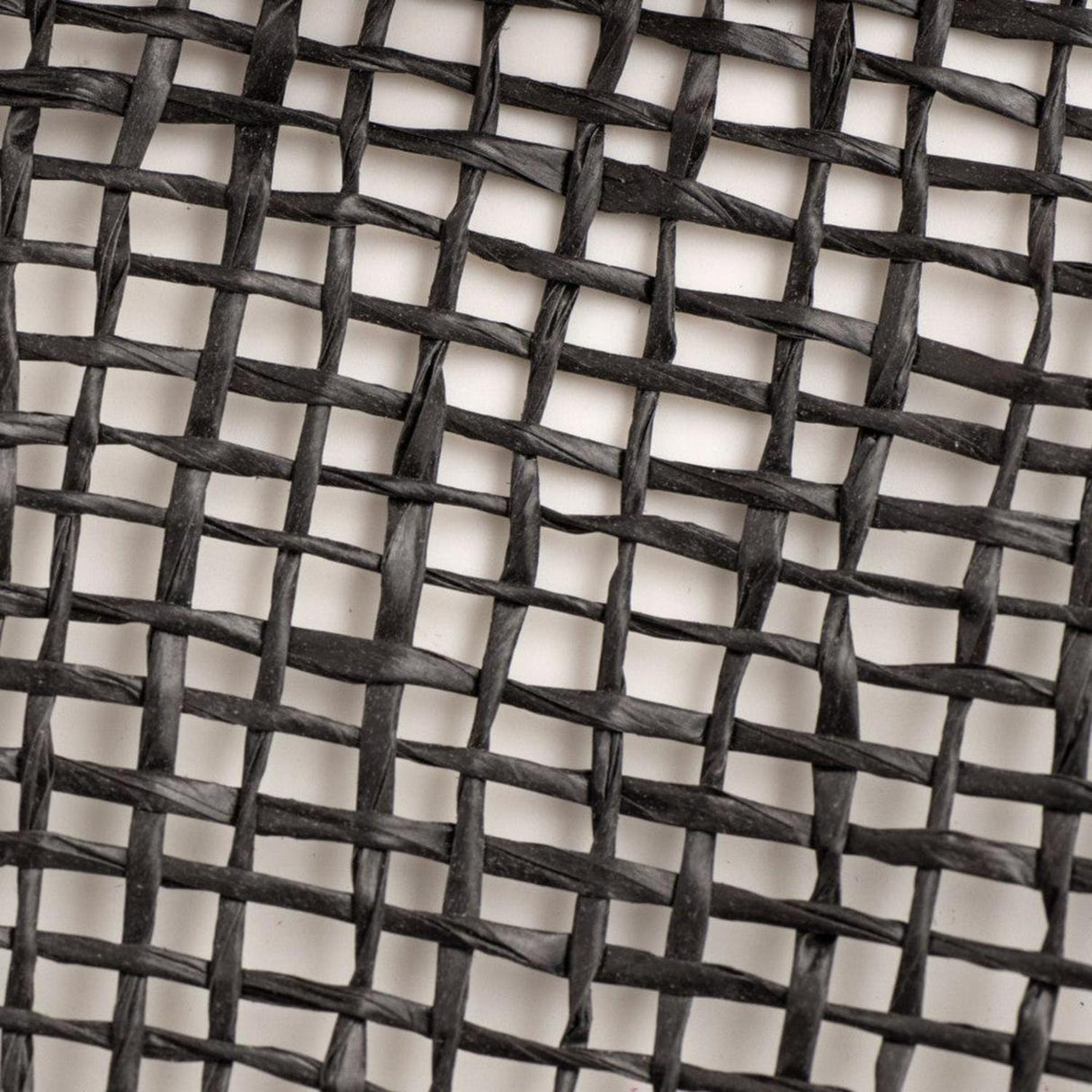 10" Poly Burlap Mesh Ribbon: Black