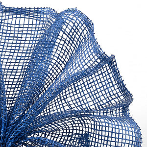 10" Poly Burlap Mesh Ribbon: Royal Blue