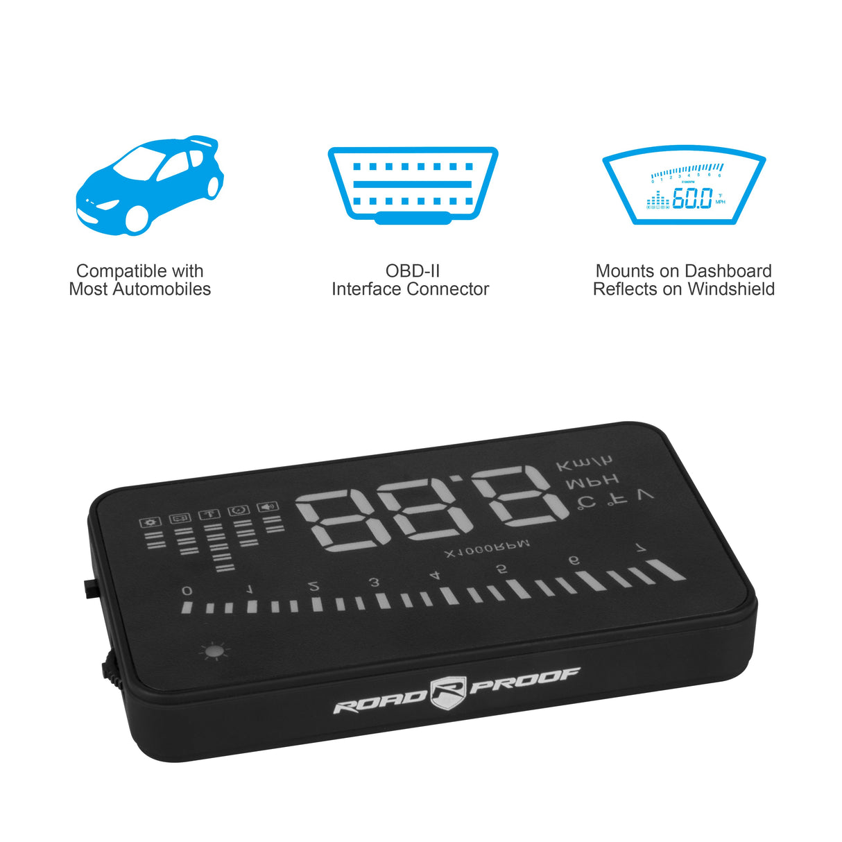 RoadProof Heads Up Display 3.5"