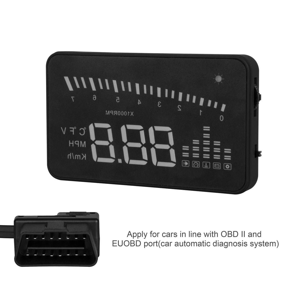 RoadProof Heads Up Display 3.5"