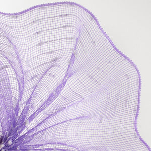 10" Lavender Snowdrift Deco Mesh Ribbon (10 Yards)