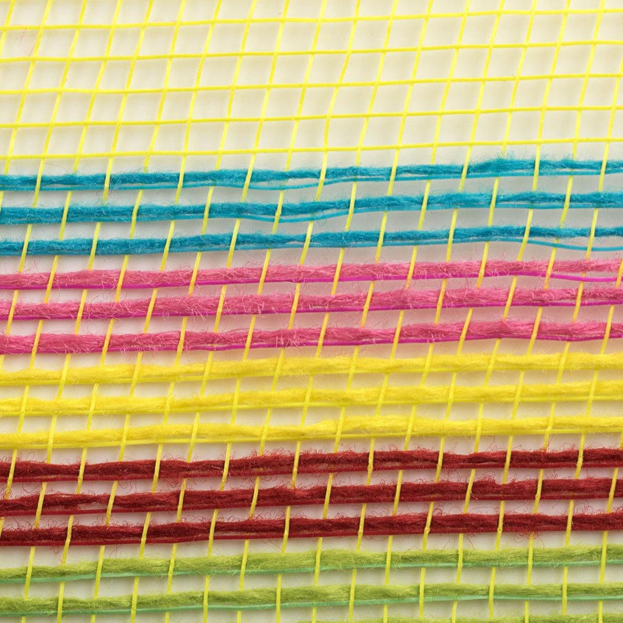 10" Border Stripe Mesh Ribbon: Yellow, Purple, Green, Red, Hot Pink, Turquoise