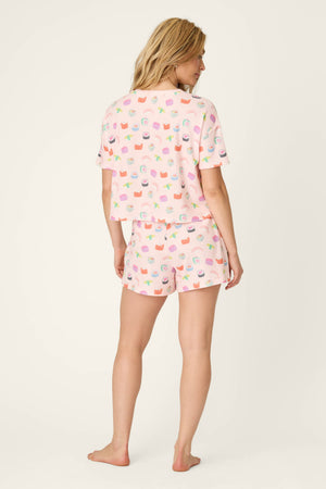 Boyfriend Boxer Sushi Bites Short PJ Set