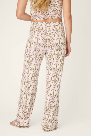 Déjà Vu Dreams Tiki Time Open Leg Pants