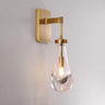 Raindrop Glass Wall Sconce E12 Dimmable 17.75" Modern Light Fixture