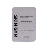 SKIN GYM Red Carpet VIP Gold Foil Eye Mask 1 PAIR- New