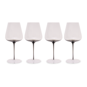 Smoke Stem Red Wine Glasses