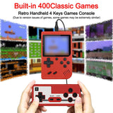 400-In-1 Handheld Game Console with 2 Player Controller & TV Connection