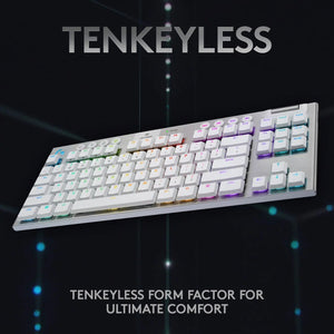 Refurbished - Logitech - G915 LIGHTSPEED TKL Wireless Mechanical GL Tactile Switch Gaming Keyboard