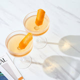 Barcelona Acrylic Champagne Coupe Cocktail Glassware, Set of 2