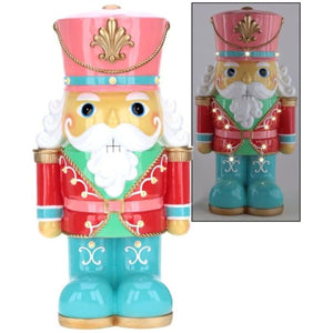 24" Retro Pastel LED Nutcracker