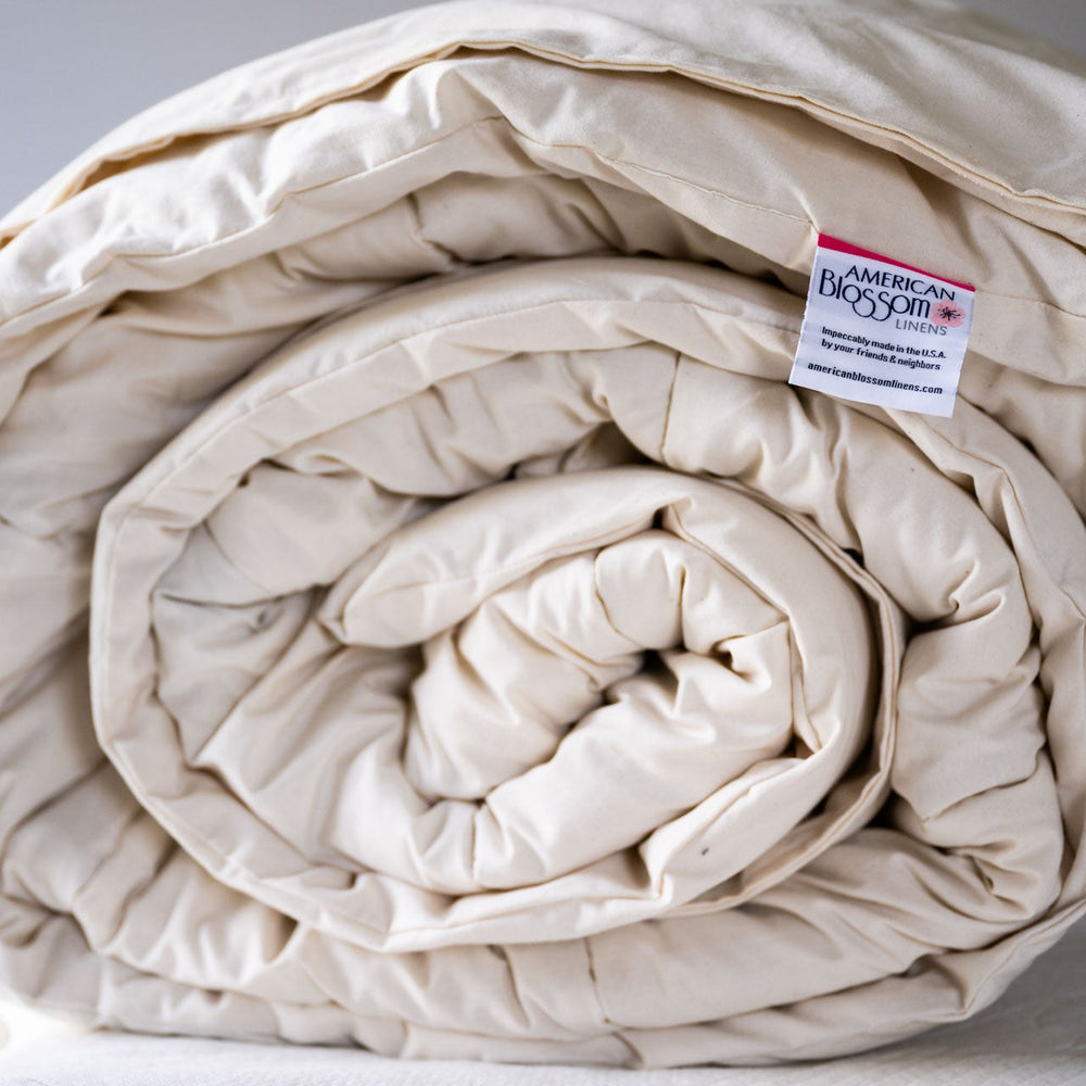 Natural Wool Bedding Duvet Insert / Comforter