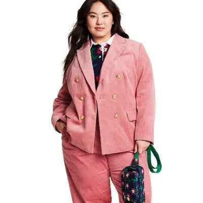 Rowing Blazers Women's Button Up Corduroy Jacket