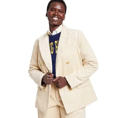 Rowing Blazers Women's Button Up Corduroy Jacket