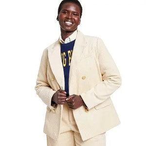 Rowing Blazers Women's Button Up Corduroy Jacket