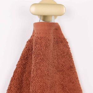 Honeycomb Textured Waffle Border Cotton Bath Towels, Set of 4 - Bath Towel by Superior Brand