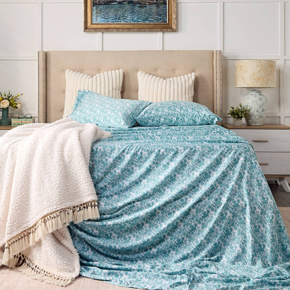 Bamboo Viscose Bed Sheet Set