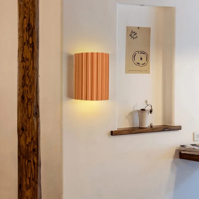 LED Resin Wall Lamp – G9 Decorative Light for Bedroom, Hallway & Living Room