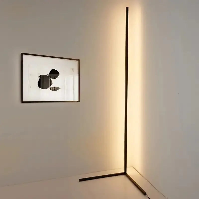 Smart RGB Corner Floor Lamp LED Music Sync App Control Ambient Lighting for Home
