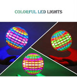 Flying LED Ball Toy for Kids – Hand Controlled 360° Rotating Cosmic Globe