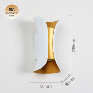 IP65 LED Outdoor Wall Light – 6W/10W Waterproof Aluminum Sconce for Porch Garden