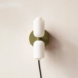 Modern Glass Wall Sconce LED Light for Bedroom Bathroom Bedside Hotel Decor