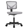 Armless Mesh Office Chair Low Back Adjustable Height Swivel Computer Chair