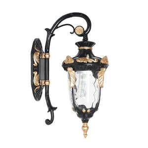 Europe Retro Outdoor Wall Lamp Waterproof American Style Exterior Garden Light
