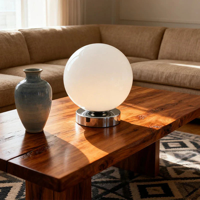 Vintage Round Table Lamp USB Charging Night Light Bedside Bedroom Atmosphere Lamp