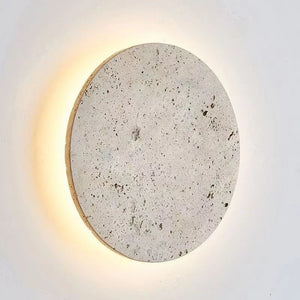 Natural Yellow Stone LED Wall Lamp Bedroom Bedside Hallway Staircase Indoor Light