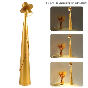 Rechargeable LED Desk Lamp Touch Dimmable Bedside Light for Bedroom Home