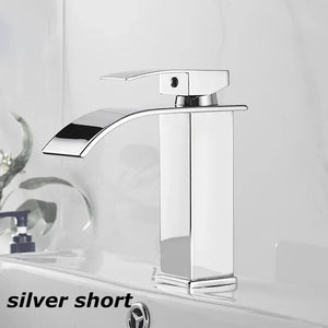 Dragon Head Waterfall Faucet Bathroom Kitchen Sink Hot Cold Single Handle Tap