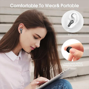 Wireless Bluetooth 5.3 Earbuds HiFi Stereo Noise Cancelling LED IP7 Waterproof