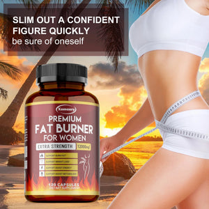 Metabolism Support for Women - 120 Capsules with Green Tea Extract