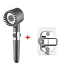 High Pressure Handheld Shower Head 3 Modes Filter Spa Spray with ON/OFF Water Save