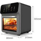 11-in-1 Air Fryer Toaster Oven Combo with Grill Digital Convection Countertop