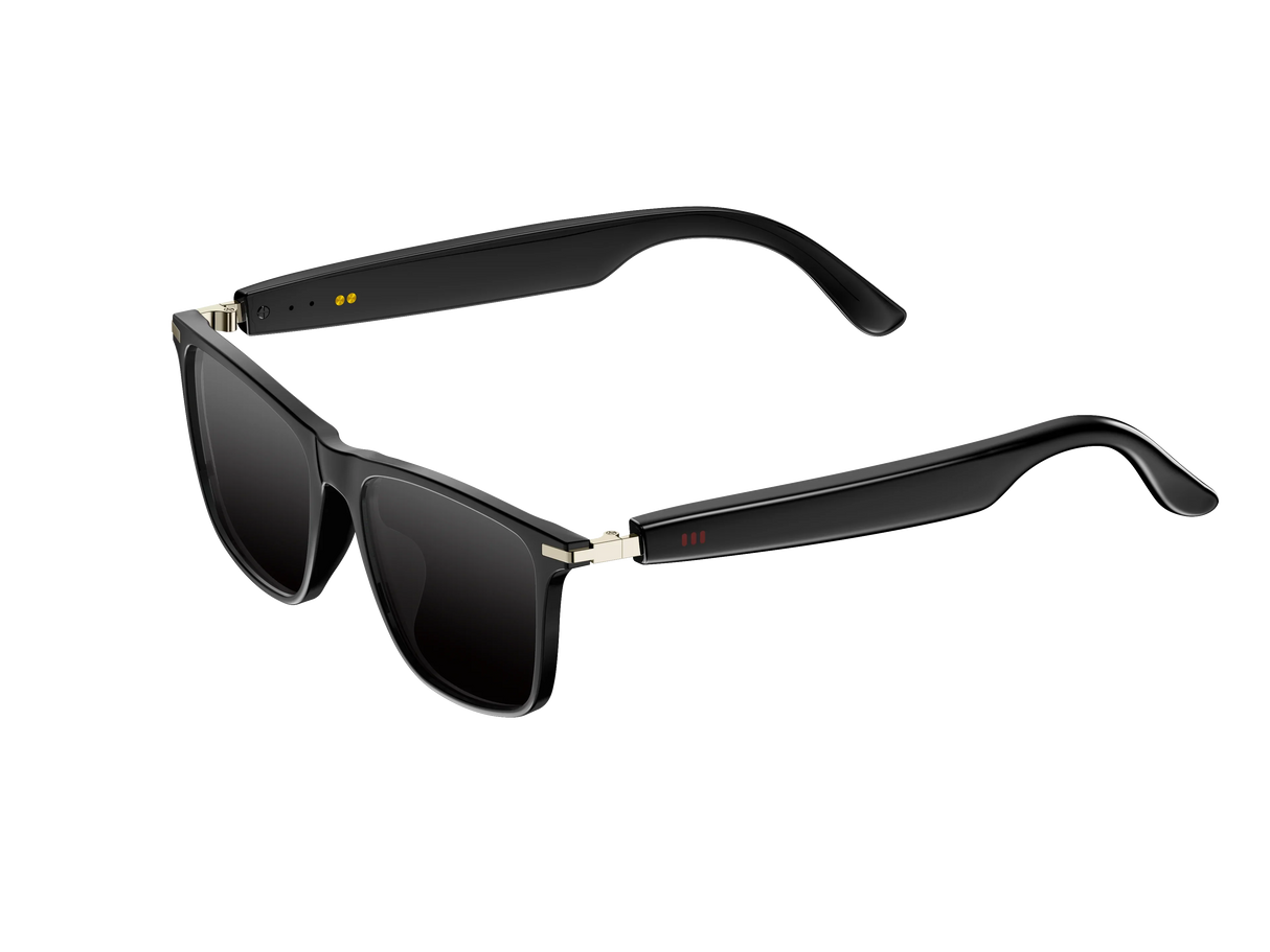 Bluetooth Smart Glasses Polarized Sunglasses Blue Light Filter Waterproof for Men