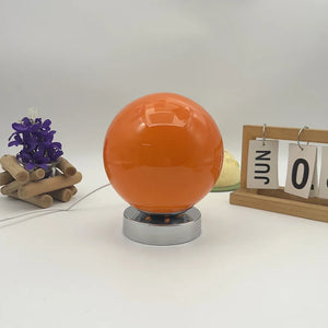 Vintage Round Table Lamp USB Charging Night Light Bedside Bedroom Atmosphere Lamp