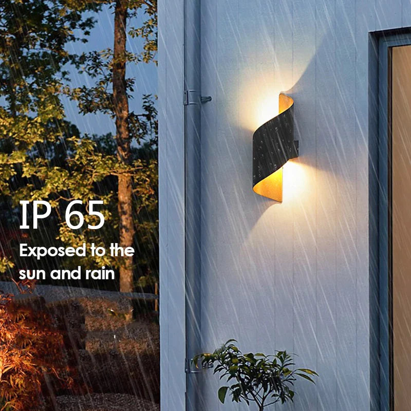 IP65 LED Outdoor Wall Light – 10W Waterproof Up Down Sconce for Home & Porch