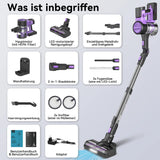 6 in 1 Cordless Stick Vacuum Cleaner 45KPa Powerful Suction 50 Min Runtime