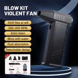 300000RPM X9 Turbo Air Duster – Powerful Brushless Jet Blower Vacuum for PC & Car