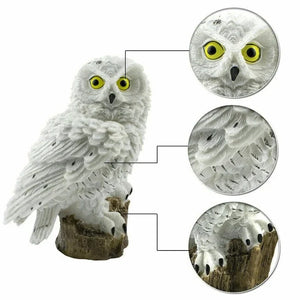 Solar Owl Garden Lights Outdoor LED Solar Powered Waterproof Animal Lamp Decor