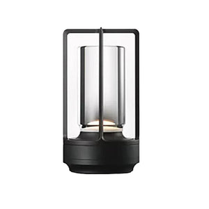 LED Rechargeable Touch Table Lamp Crystal Aluminum Night Light for Home & Restaurant