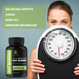 Green Tea Weight Loss | 60 Capsules Fat Burner & Metabolism Booster