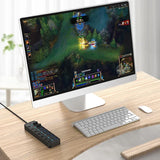 4/7-Port USB 3.0 Hub with LED Indicator Switch for Laptop Flash Drive Hard Disk