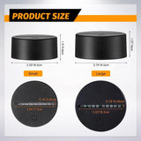 12 Pcs 3D LED Light Lamp Bases 16-Color Remote USB Stand for Acrylic Resin Glass