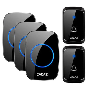 Wireless Waterproof Doorbell 300M Range Battery Operated 36 Chimes