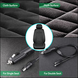 12V/24V Heated Car Seat Cushion – Fast Heating Winter Pad